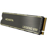 ADATA LEGEND 850 1 TB, SSD dunkelgrau/gold, PCIe 4.0 x4, NVMe 1.4, M.2 2280