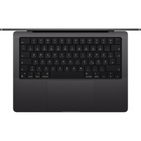 Apple MacBook Pro (14") 2024 CTO, Notebook schwarz, 24 GB, 1 TB (1 TB SSD), M4 Pro, MacOS, Amerikanisch