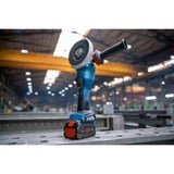 Bosch PRO Akku-Winkelschleifer BITURBO GWS 18V-15 PSC Professional solo, Ø 125mm blau/schwarz, ohne Akku und Ladegerät
