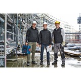 Bosch Professional Heat+Jacket GHH 12+18V Kit Größe L, Arbeitskleidung schwarz, inkl. Ladeadapter GAA 12V-21, 1x 12-Volt-Akku
