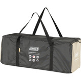 Coleman Darwin 4 Plus Summer, Zelt beige/dunkelrot