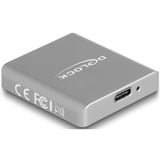 DeLOCK USB Type-C Card Reader für SD Express (SD 7.1) Speicherkarten, Kartenleser aluminium