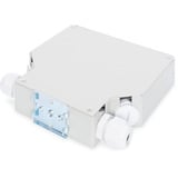 Digitus Hutschienen Spleißbox für 8 LC/DX Kupplungen 