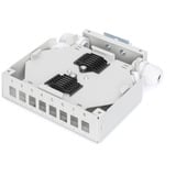 Digitus Hutschienen Spleißbox für 8 LC/DX Kupplungen 