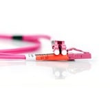 Digitus LWL Patchkabel, Duplex, LC > LC Stecker, Multimode OM4 hellviolett, 1 Meter