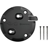 GARDENA AquaPrecise Montageplatte, oberirdisch, Halterung schwarz, für Bewässerungssystem AquaPrecise