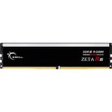 G.Skill RIMM 128 GB DDR5-6000 (4x 32 GB) Quad-Kit ECC, Arbeitsspeicher schwarz, F5-6000R3036G32GQ4-G5, Zeta R5, Registred, INTEL XMP