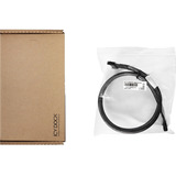 ICY BOX Kabel MCIO x8 SFF-TA-1016 > MCIO x8 SFF-TA-1016 schwarz, 50cm