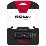 Kingston FURY Renegade 500 GB, SSD schwarz, PCIe 4.0 x4, NVMe, M.2 2280