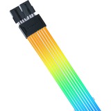 Lian Li Verlängerungskabel Strimer Wireless PW8-1W, GPU 2x6+2-Pin RGB 34cm