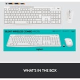 Logitech MK295, Desktop-Set weiß, DE-Layout
