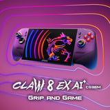 MSI Claw 8 EX AI+ CG3EM-015, Handheld-Konsole weiß/schwarz