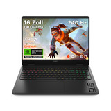 OMEN 16-ap0188ng, Gaming-Notebook schwarz, AMD Ryzen 9 8940HX, NVIDIA GeForce RTX 5070, 32 GB DDR5, 1 TB (1 TB SSD), Windows 11 Home