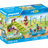 PLAYMOBIL 71745 My Life Hundespielplatz, Konstruktionsspielzeug 