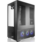 RAIJINTEK PAEAN PREMIUM, Tower-Gehäuse schwarz, Seitenteil aus Tempered Glass