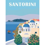 Ravensburger CreArt Leinwand Edition - Shades of Santorini, Malen 
