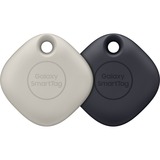 SAMSUNG Galaxy SmartTag EI-T5300M, Ortungstracker schwarz/hellgrau, 2er-Pack