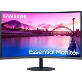 SAMSUNG S29C S27C390EAU, LED-Monitor 68 cm (27 Zoll), schwarz, FullHD, AMD Free-Sync, Curved