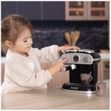 Smoby Espresso Kaffeemaschine, Rollenspiel schwarz/silber