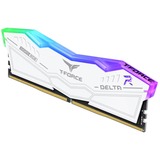 Team Group DIMM 32 GB DDR5-5200 Kit, Arbeitsspeicher weiß, FF4D532G5200HC40CDC01, Delta RGB, XMP