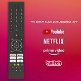 Telefunken D32F751X7CW, LED-Fernseher 80 cm (32 Zoll), schwarz, FullHD, Triple-Tuner, TiVo-Betriebssystem