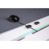 Thermaltake G700 RGB White Gaming Desk, Gaming-Tisch weiß, RGB-LED-Lichtleiste 16,8 Millionen Farben