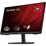 ViewSonic VA2406-H, LED-Monitor 61 cm (24 Zoll), schwarz, Full HD, VA, HDMI, VGA