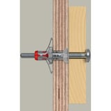 fischer Hohlraumdübel DuoHM 5x55 S TX  4 Stück, mit Panhead-Schraube