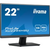 iiyama ProLite XU2294HSU-B2, LED-Monitor 54.5 cm(21.5 Zoll), schwarz, HDMI, DisplayPort, Free-Sync