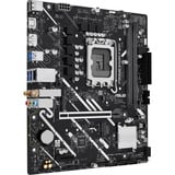 ASUS PRIME B760M-F WIFI, Mainboard schwarz/silber