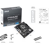 ASUS PRIME B760M-F WIFI, Mainboard schwarz/silber