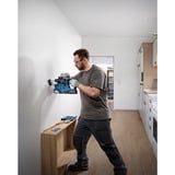 Bosch Akku-Bohrhammer GBH 18V-22 X Professional solo, 18Volt blau/schwarz, ONECHUCK, ohne Akku und Ladegerät, in L-BOXX