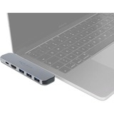 DeLOCK Dockingstation für MacBook grau, Dual HDMI, Power Delivery
