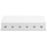Digitus Konsolidierungs-Punkt Gehäuse, für 6x Keystone Module weiß, Aufputzbox, 6-Port