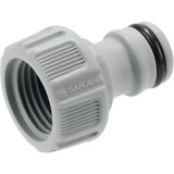 GARDENA Hahnverbinder 21mm (G 1/2"), Hahnstück grau