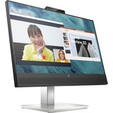 HP M24 Webcam, LED-Monitor 61 cm(24 Zoll), schwarz, AMD Free-Sync, Webcam, FullHD