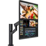 LG DualUp 28MQ780-B, LED-Monitor 70 cm (28 Zoll), schwarz, SDQHD, USB-C, Nano IPS