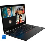 Lenovo ThinkPad L13 Yoga G2 (20VK007HGE), Notebook schwarz, Windows 10 Pro 64-Bit, 512 GB SSD