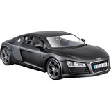 Maisto Audi R8, Modellfahrzeug schwarz (matt), 1:24