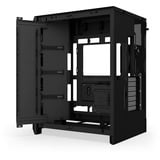NZXT H9 Flow , Tower-Gehäuse schwarz (matt), Tempered Glass x 2