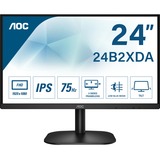 AOC 24B2XDA, LED-Monitor 60 cm (24 Zoll), schwarz, FullHD, 75 Hz, Adaptive-Sync