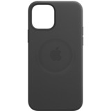 Apple Leder Case mit MagSafe, Handyhülle schwarz, iPhone 12 | 12 Pro