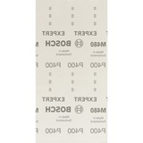 Bosch Professional Expert M480 Netzstruktur-Schleifblatt 115 x 230mm, K400 50 Stück, für Schwingschleifer