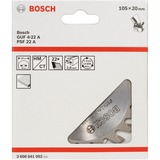 Bosch Professional Schlitzfräser Ø 105mm x 20mm, 22Z für Schattenfugenfräse GUF 4-22 A und PSF 22 A