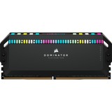 Corsair DIMM 32 GB DDR5-7200 (2x 16 GB) Dual-Kit, Arbeitsspeicher schwarz, CMT32GX5M2X7200C34, Dominator Platinium, INTEL XMP