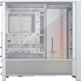 Corsair FRAME 4000D RS ARGB , Tower-Gehäuse weiß, Tempered Glass