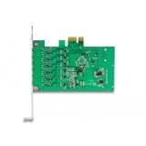 DeLOCK PCI Express x1 Karte zu 6 x extern + 1 x intern USB 5, USB-Controller 