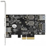 DeLOCK PCI Express x4 Karte zu 3 x USB Type-C + 2 x USB Typ-A - SuperSpeed USB 10 Gbps - Low Profile Formfaktor, USB-Controller 