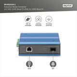 Digitus 10/100/1000Base-TX PoE zu 1000Base-FX Medienkonverter 