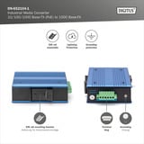 Digitus 10/100/1000Base-TX PoE zu 1000Base-FX Medienkonverter 